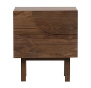 Bronx71 Beistelltisch Mats Eiche dunkel 48 x 55 cm