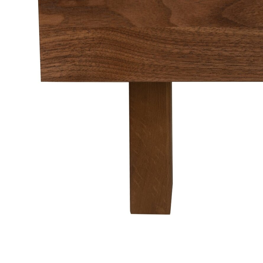 Beistelltisch Mats Eiche dunkel 48 x 55 cm