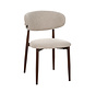Stuhl Lara Leinen taupe
