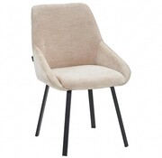 Bronx71 Stuhl Lynn Samt beige