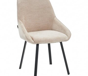 Bronx71 Stuhl Lynn Samt beige