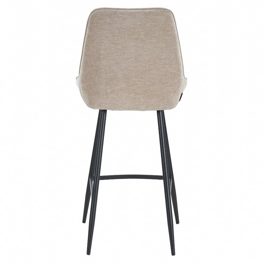 Barhocker Lynn Samt beige 71 cm