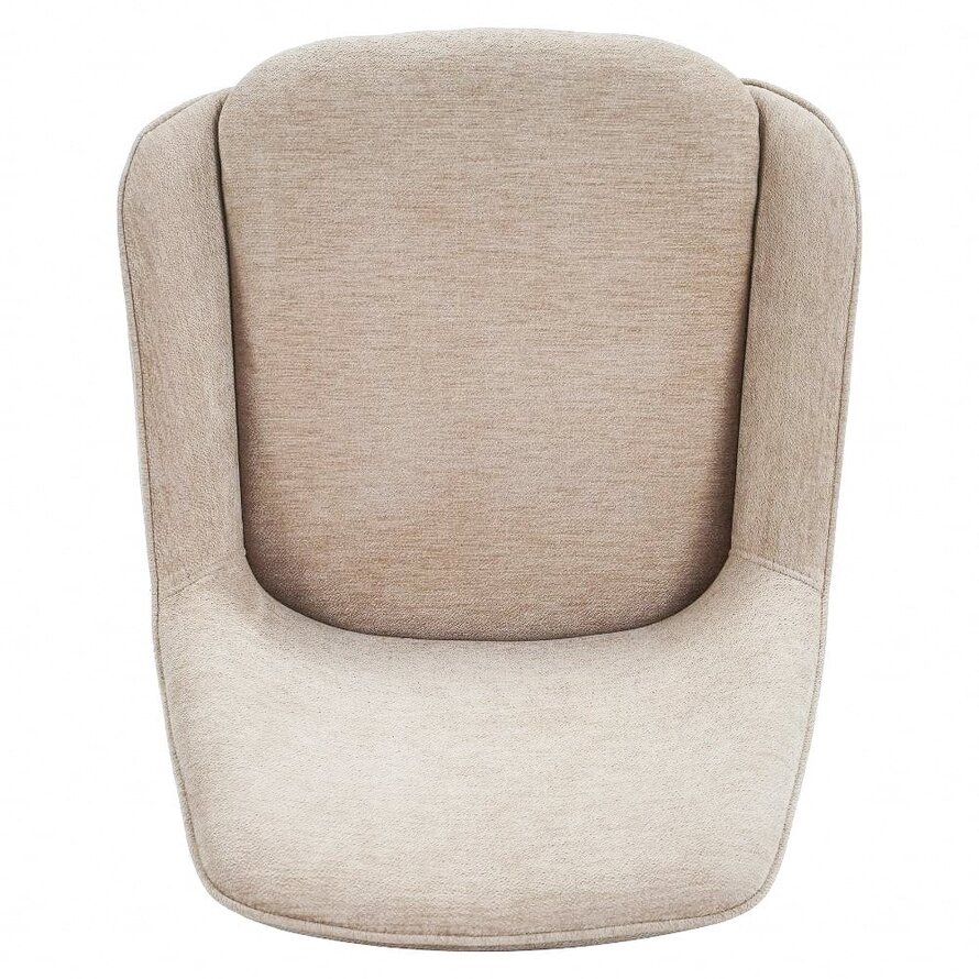 Barhocker Lynn Samt beige 71 cm