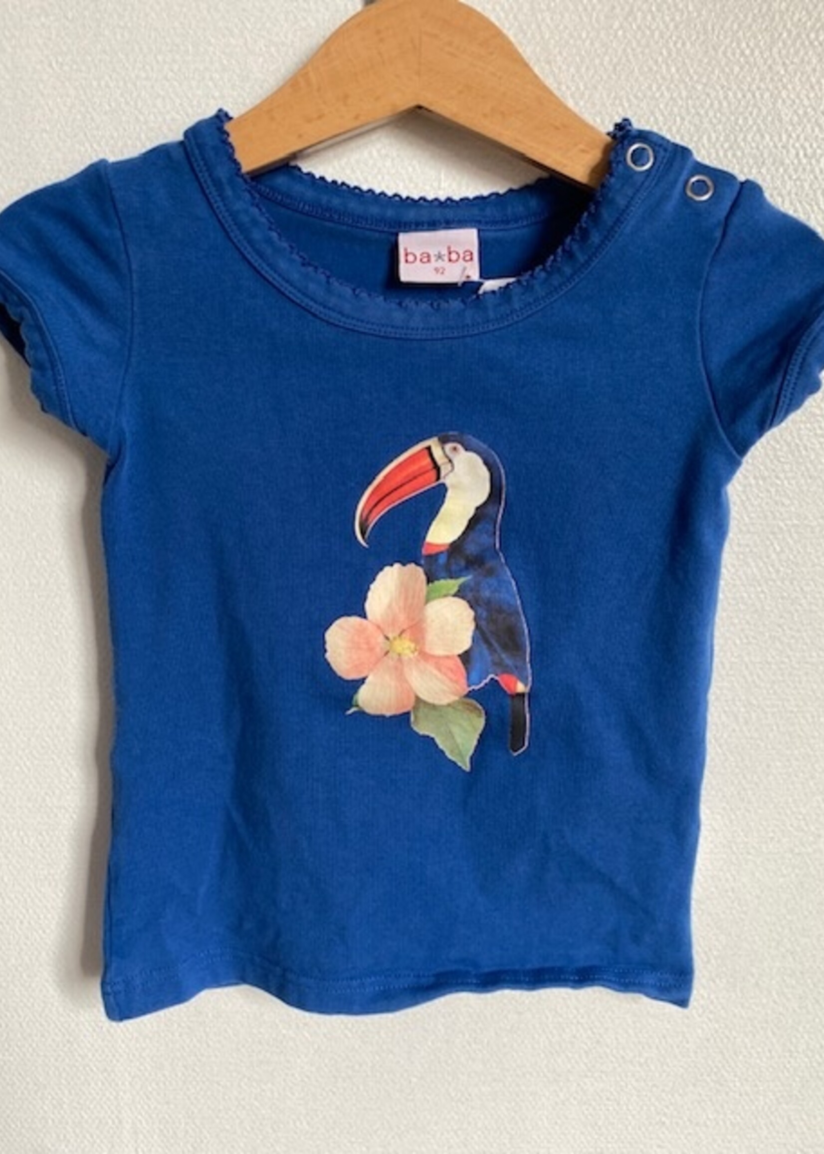 BABA T-shirt Baba vogel blauw