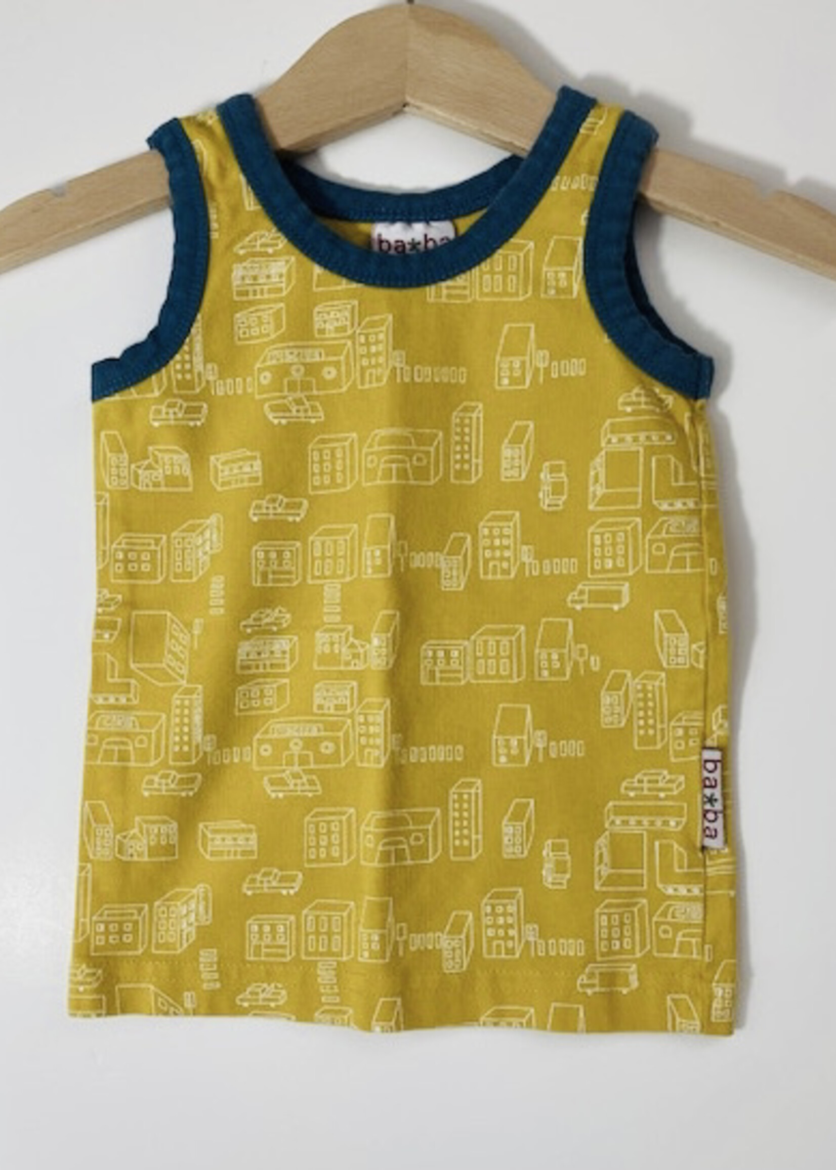 BABA Tanktop BABA geel