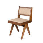 Detjer Dining Chair Upholstered - Donkerbruin