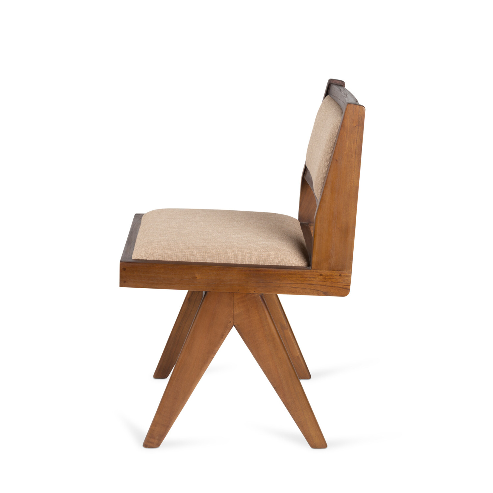 Detjer Dining Chair Upholstered - Donkerbruin