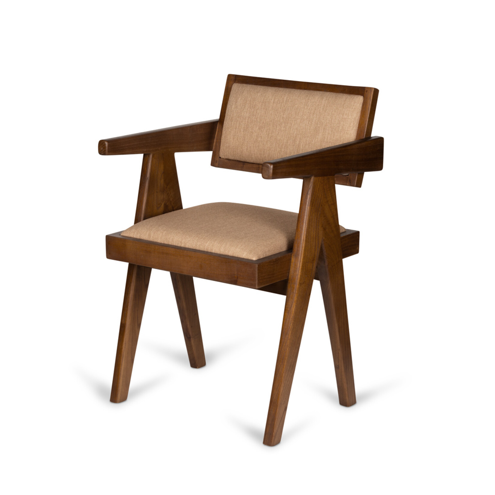 Detjer Office Chair Upholstered - Donkerbruin