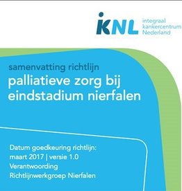 Samenvattingskaart richtlijn Palliatieve  zorg bij eindstadium nierfalen