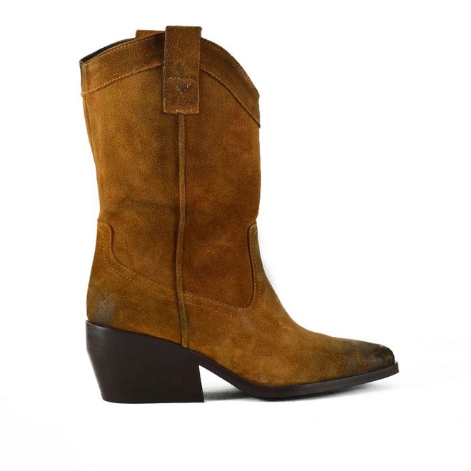 Western Boots Cognac