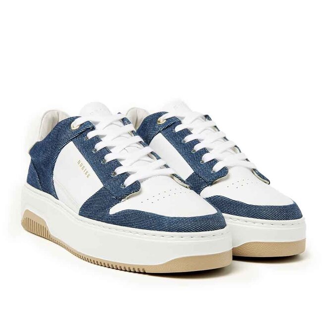 Basket Court (L) Denim Wit