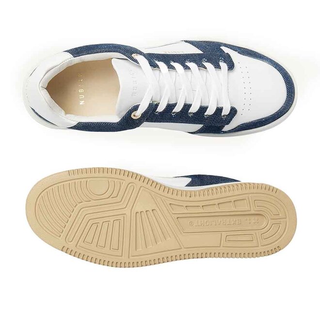 Basket Court (L) Denim Wit