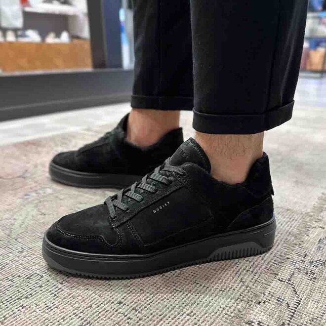 Basket Court Fur (M) Zwart
