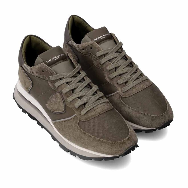 Tropez Haute Low Mil Groen