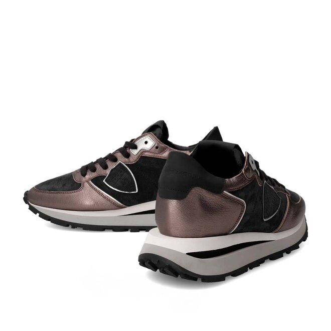 Tropez Haute Low Zwart Brons