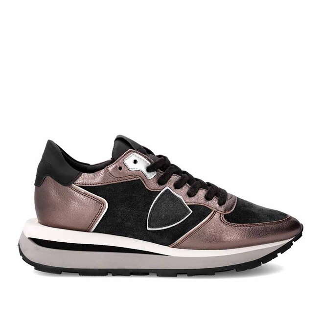 Tropez Haute Low Zwart Brons