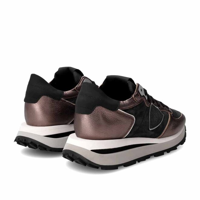 Tropez Haute Low Zwart Brons