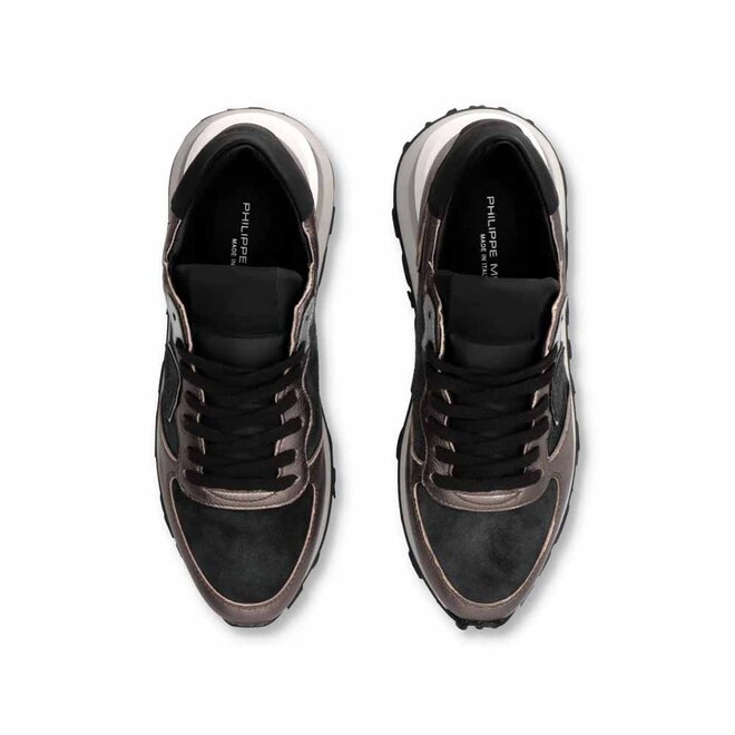 Tropez Haute Low Zwart Brons