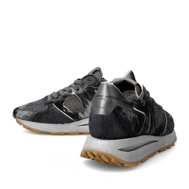 Tropez Haute Low Metal Grijs