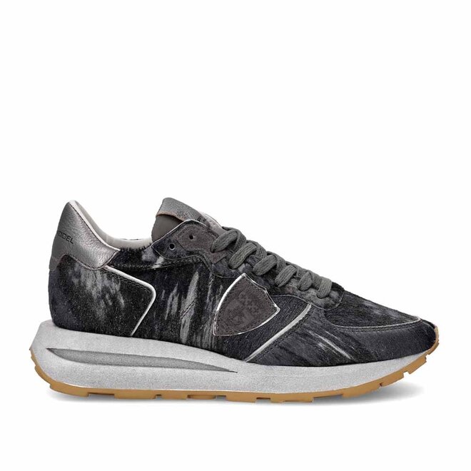 Tropez Haute Low Metal Grijs