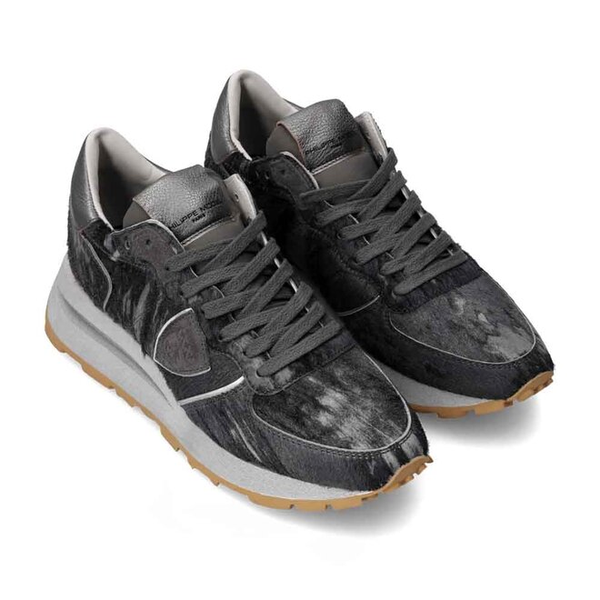 Tropez Haute Low Metal Grijs