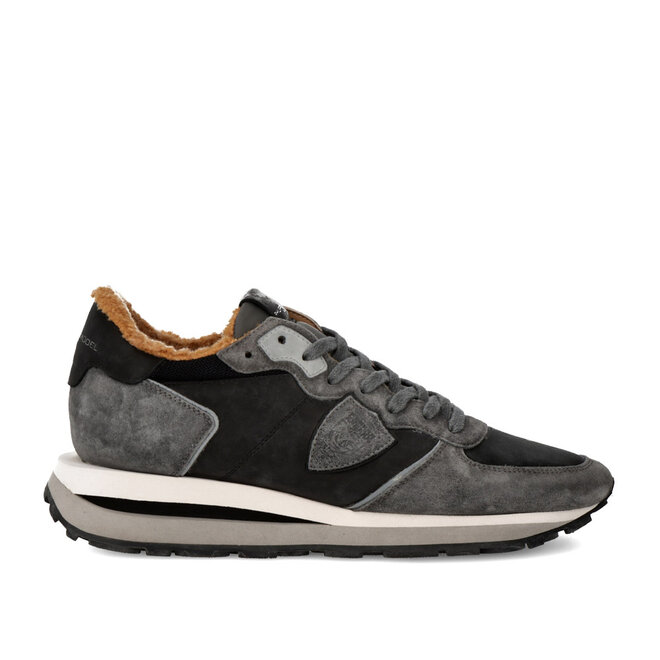 Tropez Haute Low Fur Grijs
