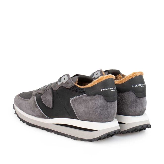 Tropez Haute Low Fur Grijs