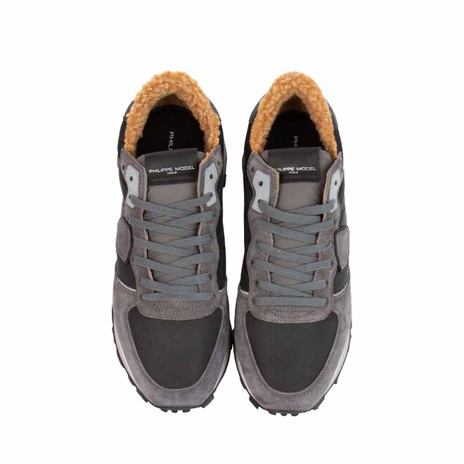 Tropez Haute Low Fur Grijs