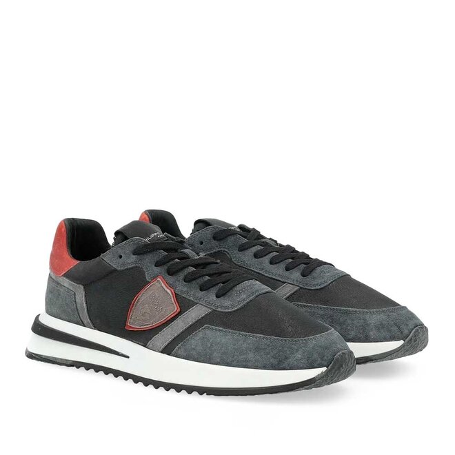 Tropez 2.1 Low Rood Zwart