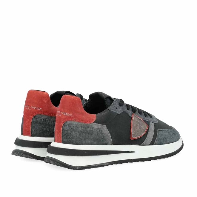 Tropez 2.1 Low Rood Zwart
