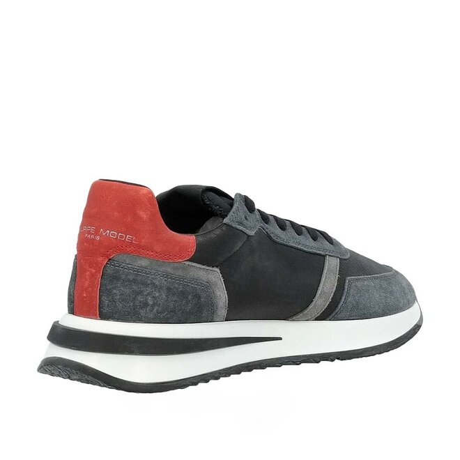 Tropez 2.1 Low Rood Zwart