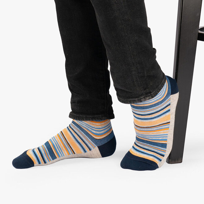 De Sokker 13.01 Blauw Grijs