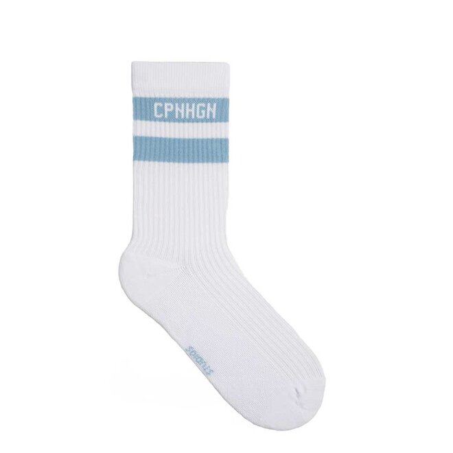 CPH Socks 3 Lichtblauw Wit