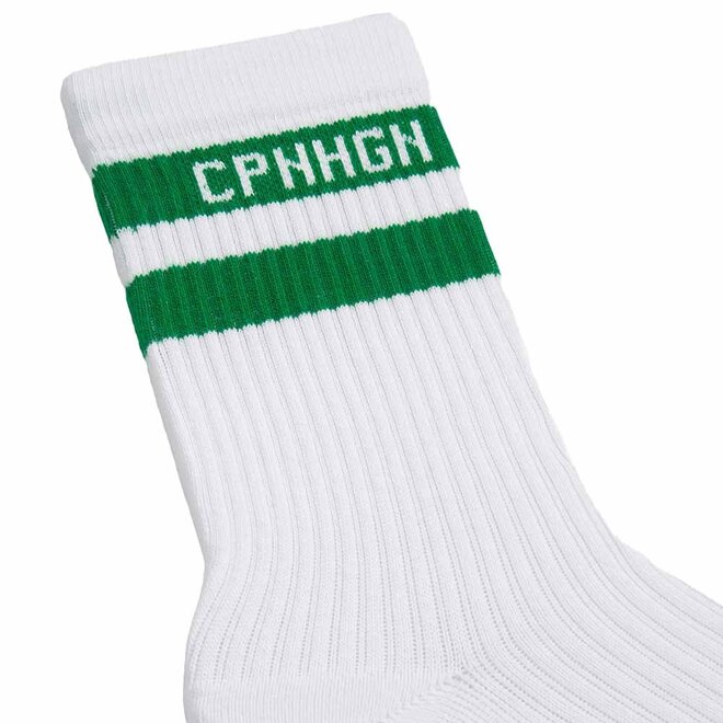 CPH Socks 3 Groen Wit