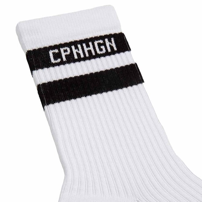 CPH Socks 3 Zwart Wit