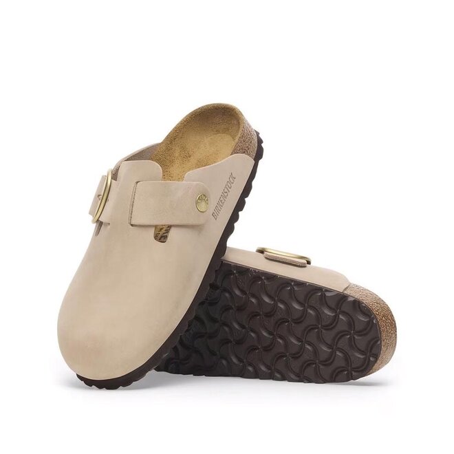 Boston Big Buckle Beige