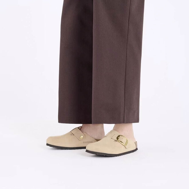 Boston Big Buckle Beige