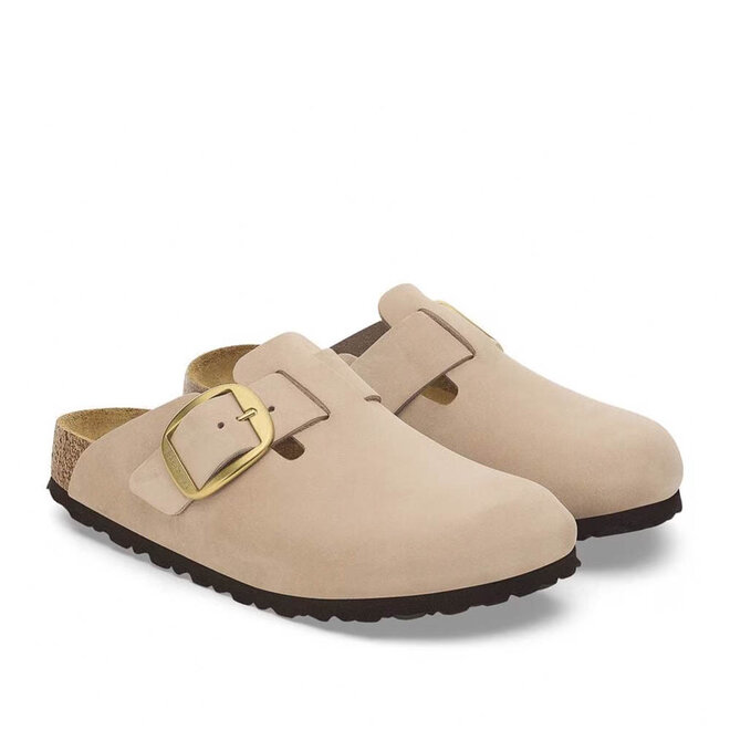 Boston Big Buckle Beige