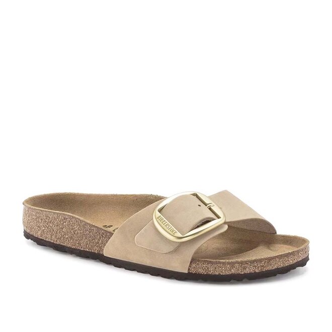 Madrid Big Buckle Beige