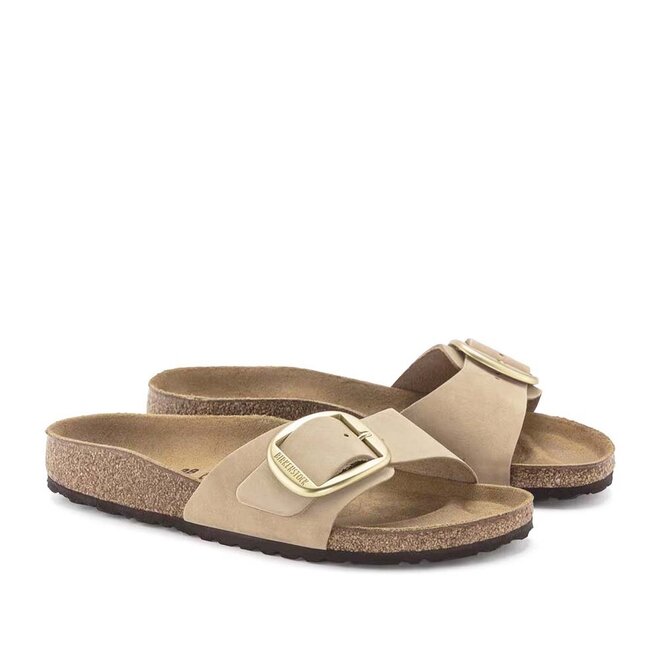 Madrid Big Buckle Beige