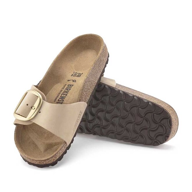 Madrid Big Buckle Beige