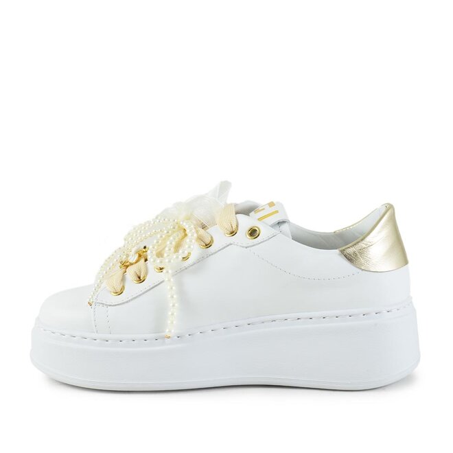 Pia Pearl Ribbon Wit