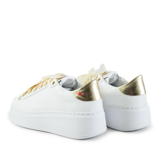 Pia Pearl Ribbon Wit