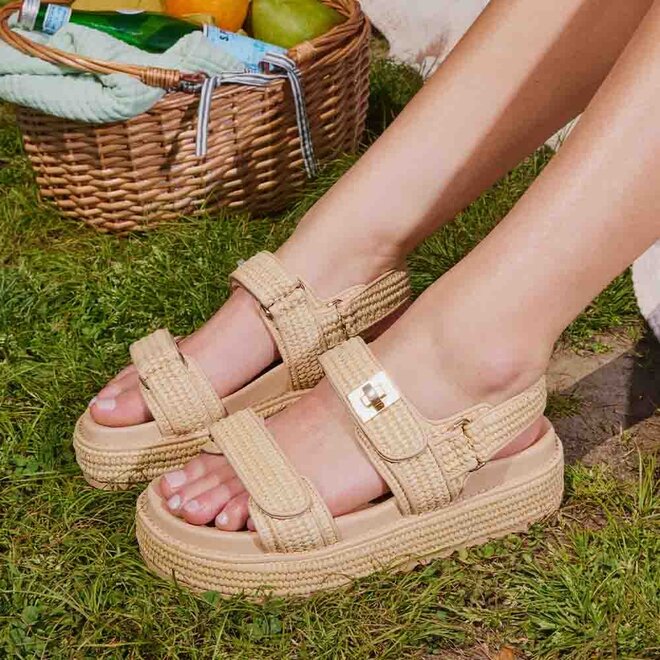 Bigmona Raffia Beige