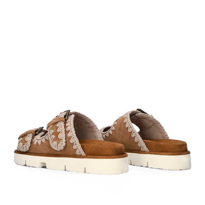 Bio Sandal Buckles Cognac