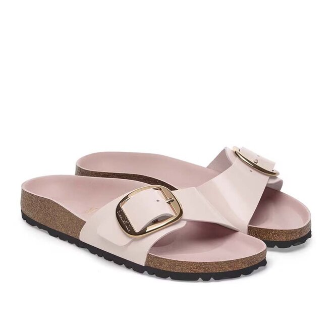 Madrid Big Buckle Lak Roze (L)