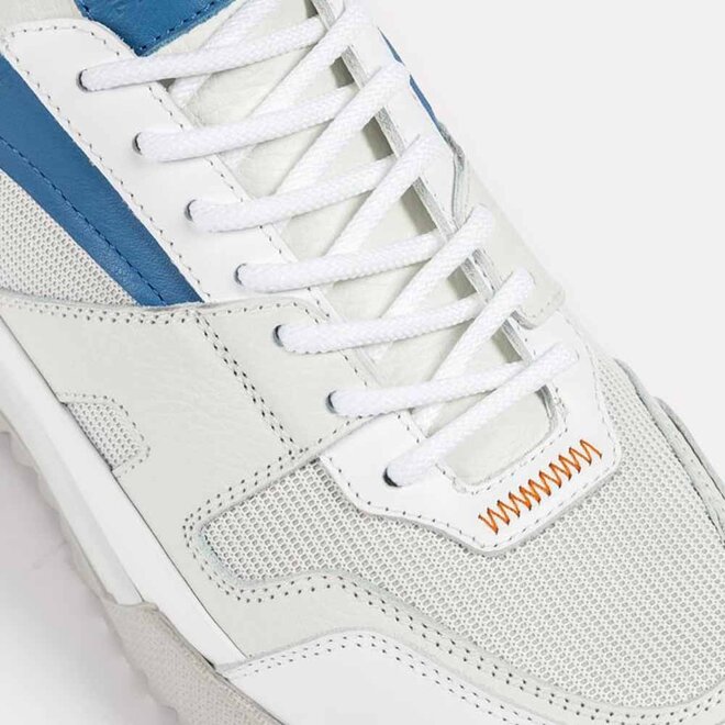 Palma Retro Blauw Wit