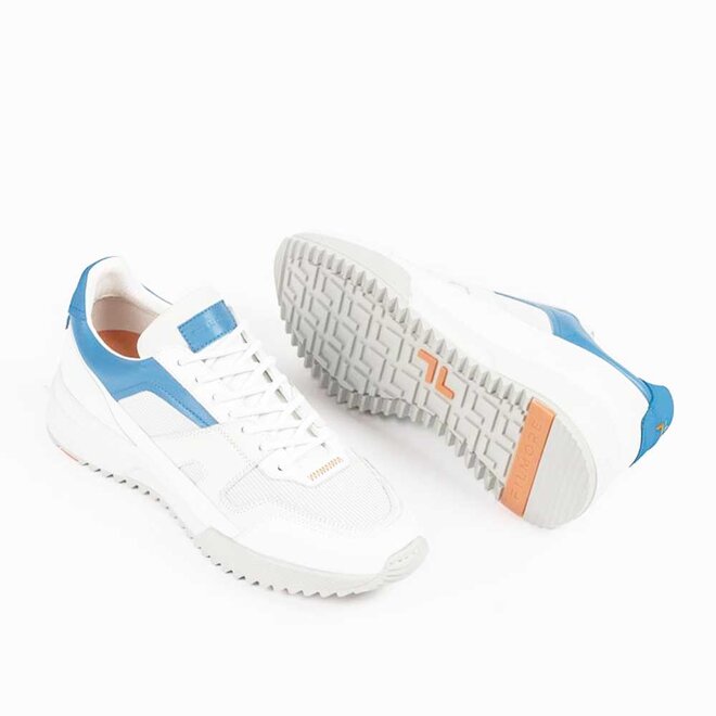 Palma Retro Blauw Wit