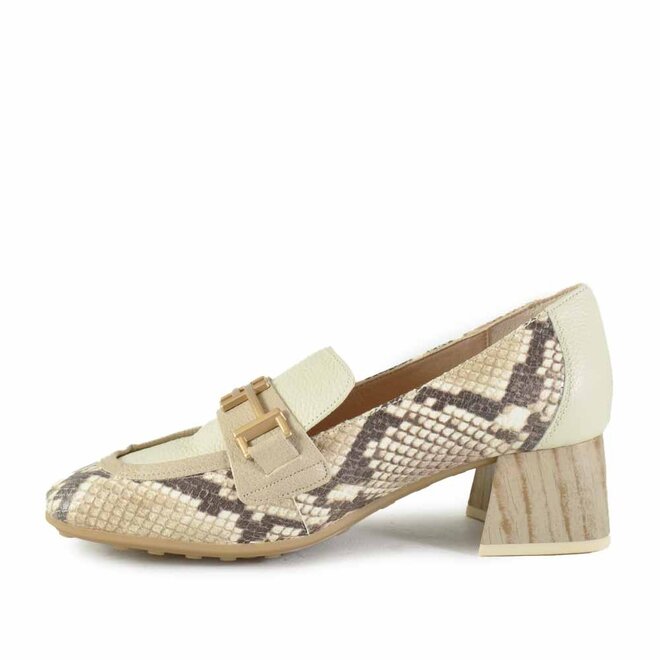 Hazel Hanoi Snake Beige