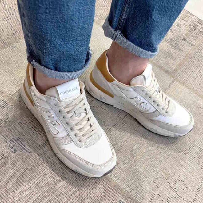 Mick 7208 Beige Wit